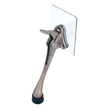Load image into Gallery viewer, Door Stopper with Adhesive Bracket Stickers, No Drilling or Tools Needed, Available for All Doors, Door Holder, Heavy Door Stop, KickDown Door Stoppers, Bottom of Door by HASHI