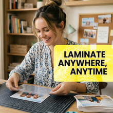 Load image into Gallery viewer, VIOLETTO Self Adhesive Laminating Sheets 4 x 6 inches, 30 Pack, 4mil Thickness, No Heat or Machine Needed, Waterproof, Self Sealing, Easy Peel and Stick, Clear Glossy Finish, Photo/Postcard Size