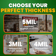 Load image into Gallery viewer, VIOLETTO 5 Mil Self-Adhesive Laminating Sheets 20 Pack, 8.7 x 12.2 Inches Cold Lamination Film for Photos and Documents, No Machine Needed, Crystal Clear Single Sided Vinyl