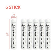 Load image into Gallery viewer, HA SHI (White 6 Sticks) Oil Non Toxic Soft Oil Pastels for Kids, Artists, Beginners, Students, Adults