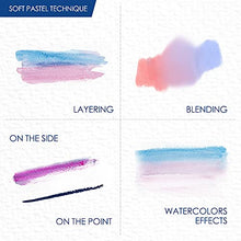 Load image into Gallery viewer, HASHI Non Toxic Soft Water Soluble Oil Pastels for Artist and Professional