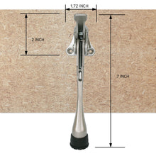 Load image into Gallery viewer, HASHI One Touch Door Stopper, 4Inch Door Stop with a Height-Adjustable Rubber