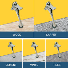 Load image into Gallery viewer, HASHI One Touch Door Stopper, 4Inch Door Stop with a Height-Adjustable Rubber