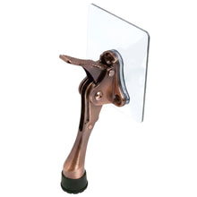 Load image into Gallery viewer, Door Stopper with Adhesive Bracket Stickers, No Drilling or Tools Needed, Available for All Doors, Door Holder, Heavy Door Stop, KickDown Door Stoppers, Bottom of Door by HASHI
