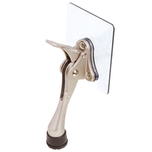 Load image into Gallery viewer, Door Stopper with Adhesive Bracket Stickers, No Drilling or Tools Needed, Available for All Doors, Door Holder, Heavy Door Stop, KickDown Door Stoppers, Bottom of Door by HASHI
