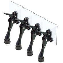 Load image into Gallery viewer, Door Stopper with Adhesive Bracket Stickers, No Drilling or Tools Needed, Available for All Doors, Door Holder, Heavy Door Stop, KickDown Door Stoppers, Bottom of Door by HASHI
