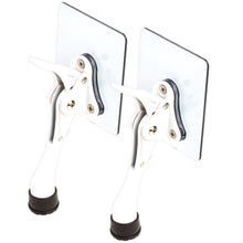 Load image into Gallery viewer, Door Stopper with Adhesive Bracket Stickers, No Drilling or Tools Needed, Available for All Doors, Door Holder, Heavy Door Stop, KickDown Door Stoppers, Bottom of Door by HASHI
