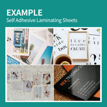 Load image into Gallery viewer, [HASHI] (20~100 sheets-9 x 12 inch) Self-Adhesive Laminating Sheets / free shipping Within 7 days of delivery
