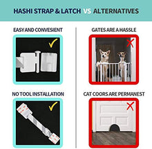 Load image into Gallery viewer, [HASHI] Adjustable Pet Door strap and latch / free shipping Within 7 days of delivery
