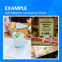 Load image into Gallery viewer, [HASHI] (20~100 sheets-9 x 12 inch) Self-Adhesive Laminating Sheets / free shipping Within 7 days of delivery
