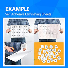 Load image into Gallery viewer, [HASHI] (20~100 sheets-9 x 12 inch) Self-Adhesive Laminating Sheets / free shipping Within 7 days of delivery
