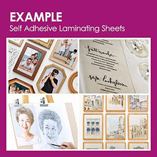 Load image into Gallery viewer, HA SHI (12 x 17 Inch, 10 Sheets) Self Adhesive Laminating Sheets. menu Size, Plastic Paper, A3 Size 12 x 17 Inch
