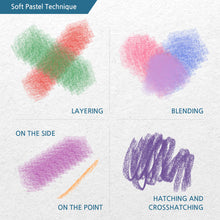 Load image into Gallery viewer, [HASHI] (1~48 Colors) Long Soft Pastels set for profesional / free shipping Within 7 days of delivery
