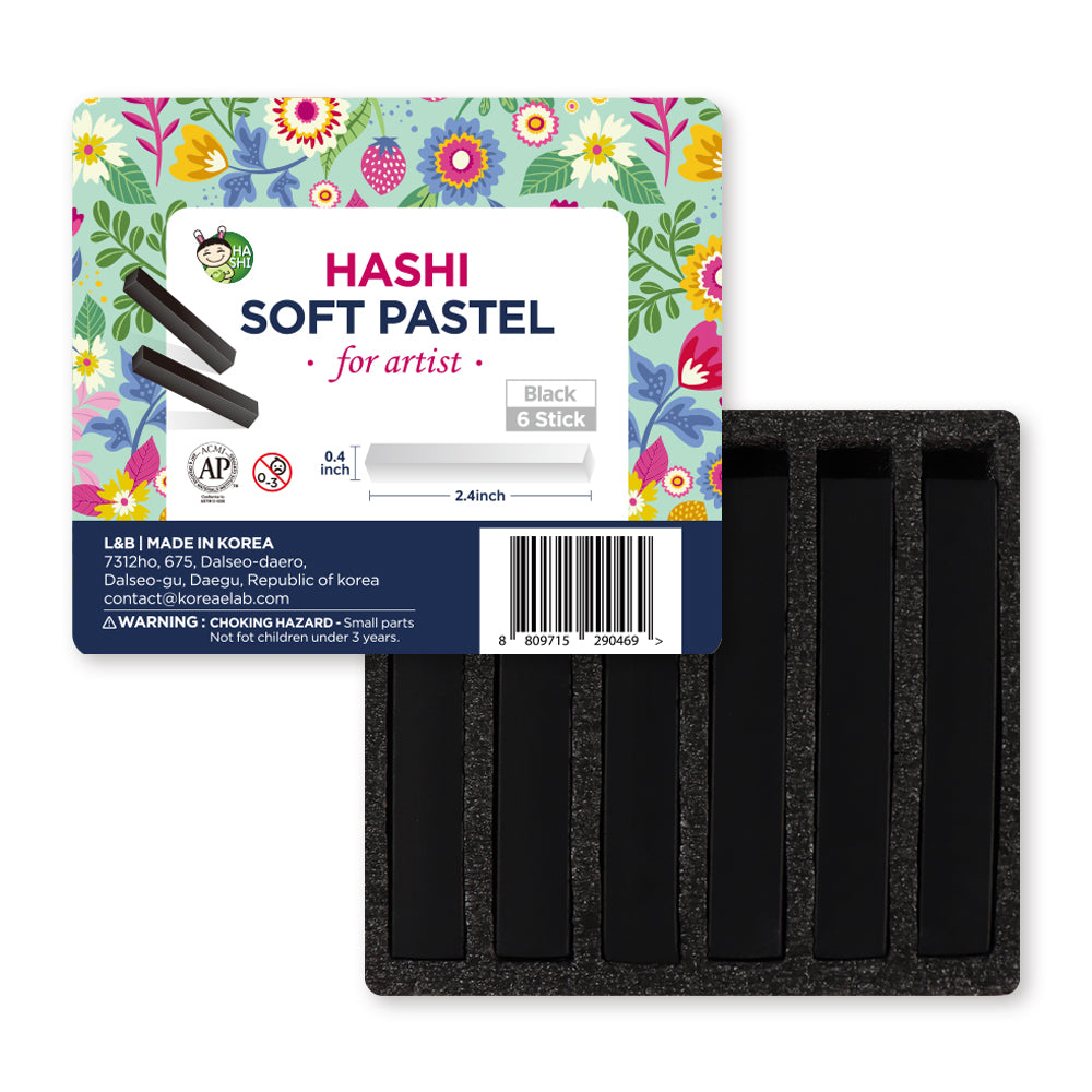 [HASHI] (1~48 Colors) Long Soft Pastels set for profesional / free shipping Within 7 days of delivery